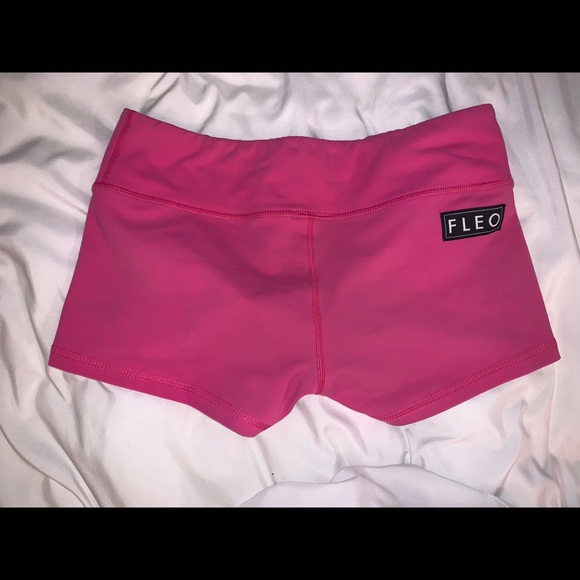 Pink Fleo Shorts - Picture 1 of 2